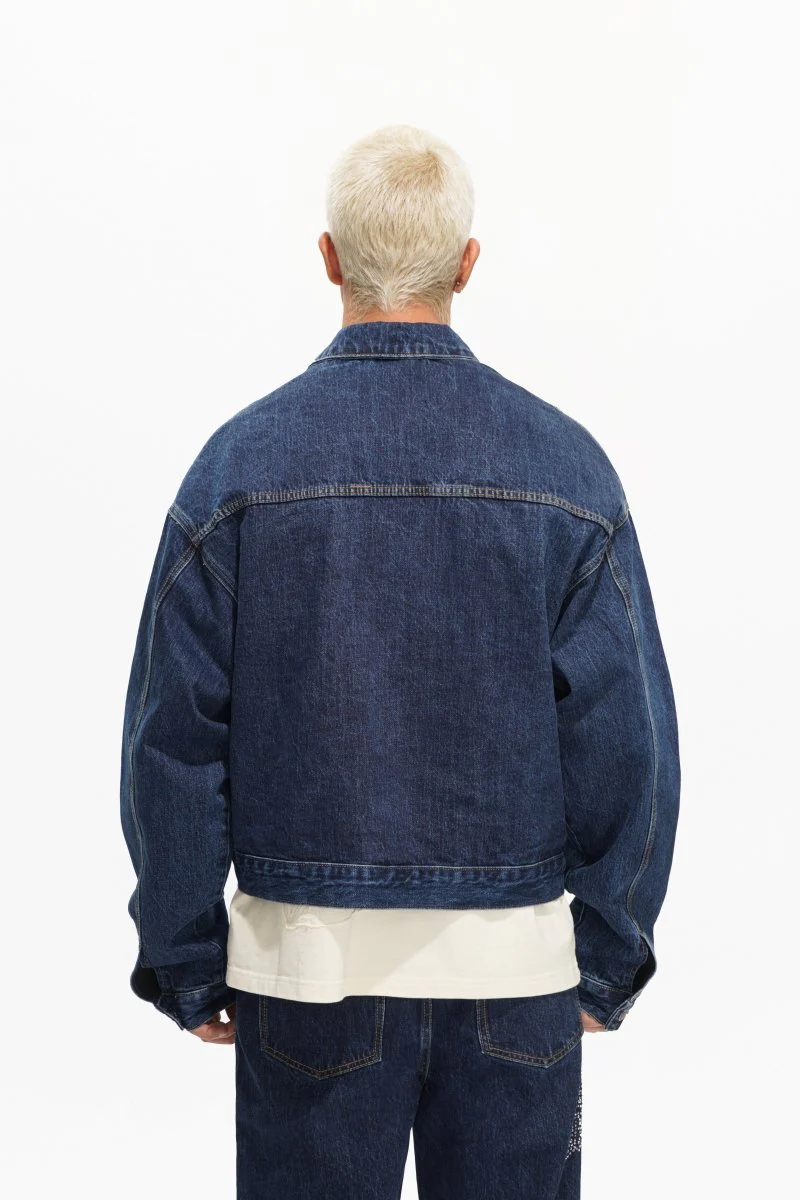 Encrypted Jacket Denim Blue - Image 3