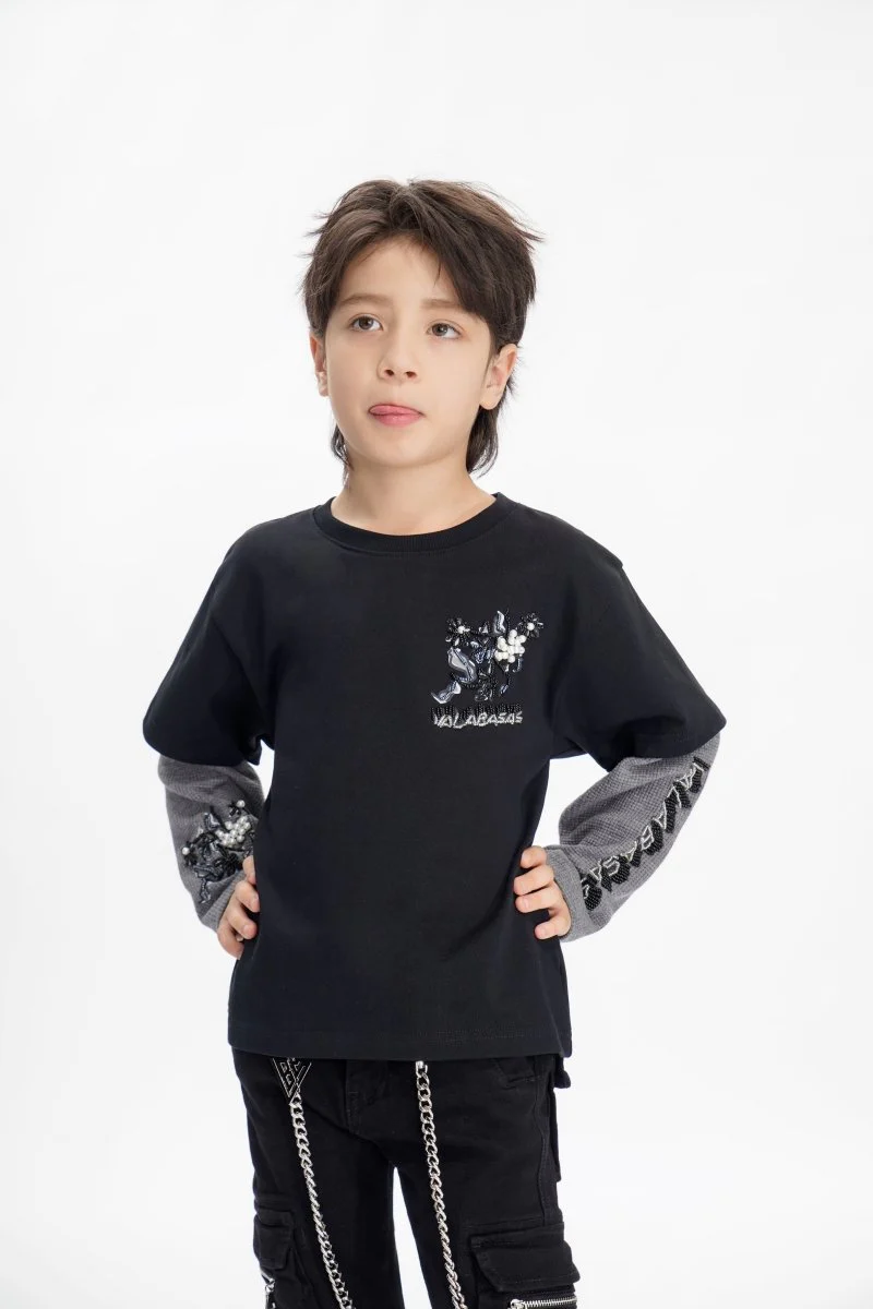 Inheritance Kids Black Tee - Image 3