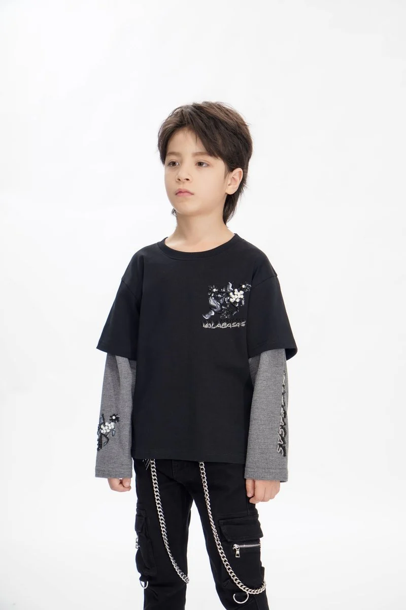 Inheritance Kids Black Tee - Image 4