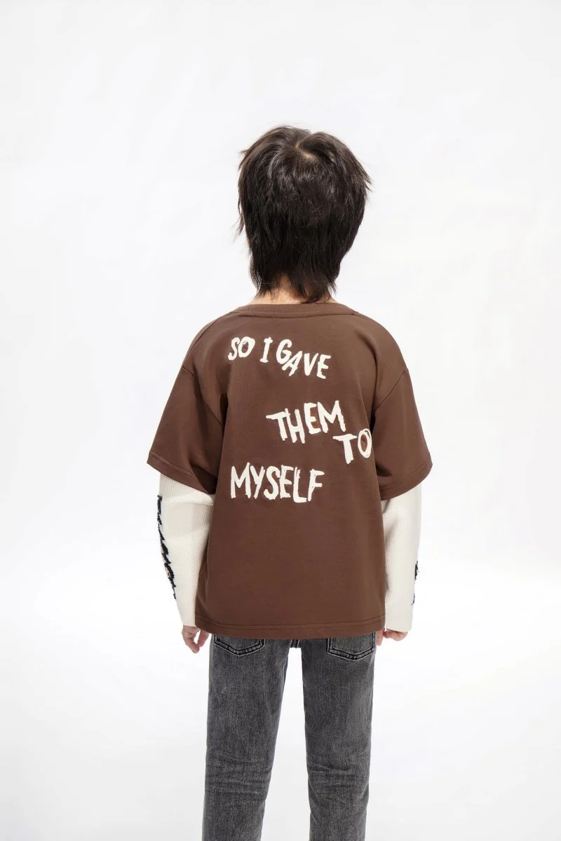 Inheritance Kids Brown Tee - Image 3