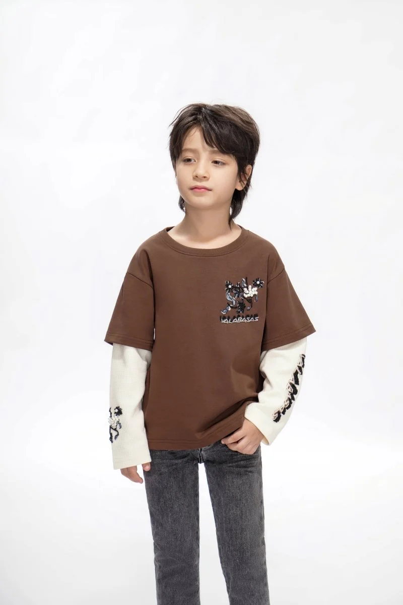 Inheritance Kids Brown Tee - Image 5
