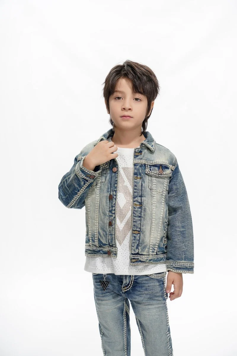 Treasury Kids Vintage Blue Jacket - Image 3