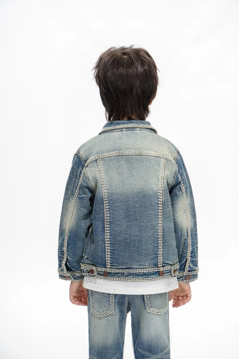 Treasury Kids Vintage Blue Jacket - Image 4