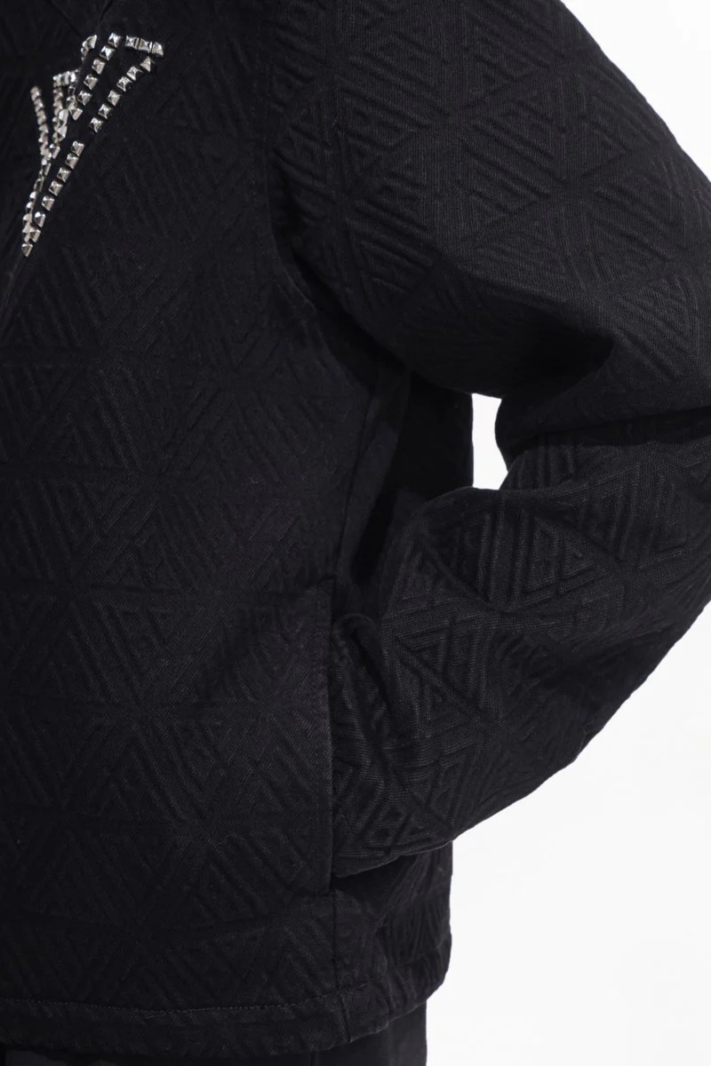 Primed Jacket Black - Image 3