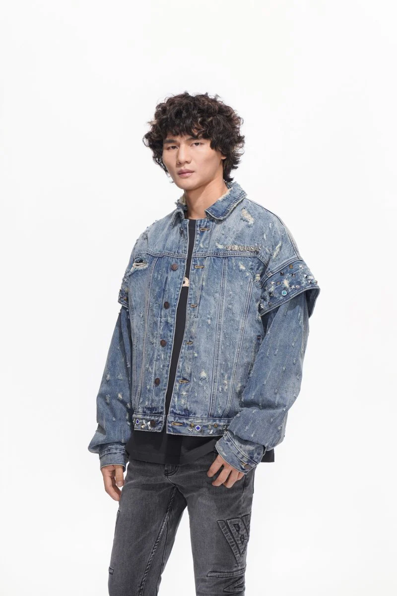 Scavenge Jacket Blue Washed - Image 8