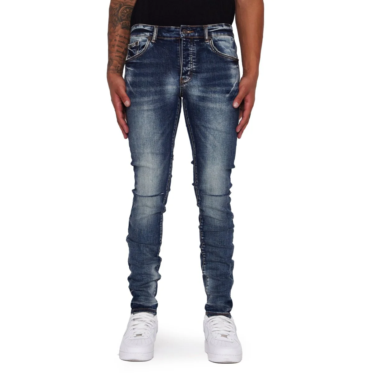"MR CLEAN 2.0” LT.WASH SKINNY JEAN - Image 4